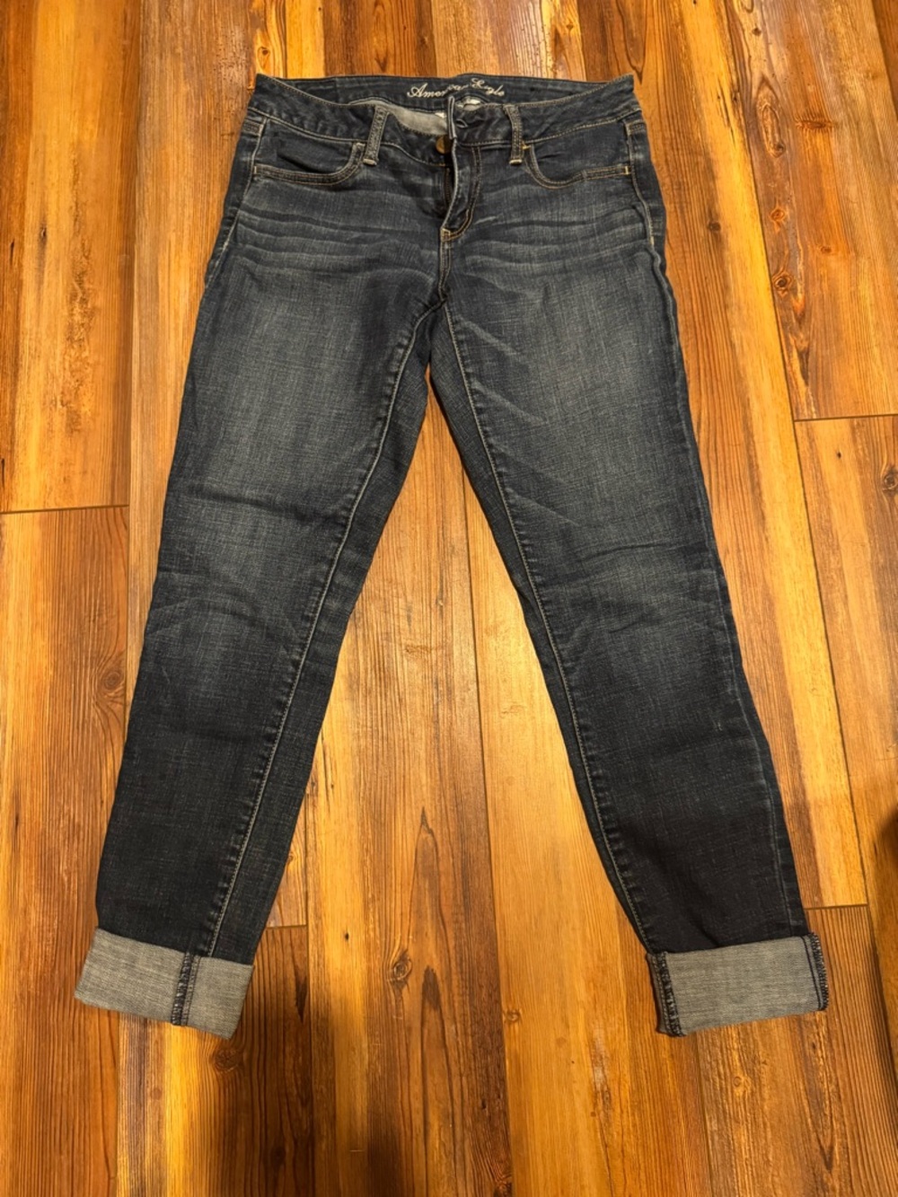 American Eagle Outfitters Dark Blue Jeggings